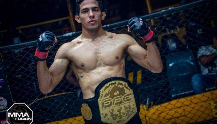 Juan Andrés Luna busca ser el cuarto ecuatoriano en el UFC