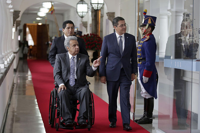 Ecuador y Honduras suscribieron acuerdos de cooperación sociales y económicos