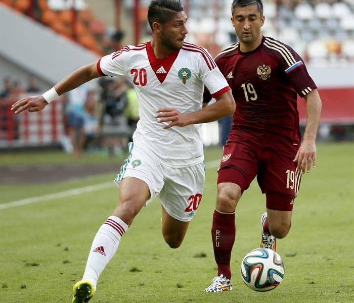 Rusia derrota 2-0 a Marruecos en amistoso de cara a Brasil 2014