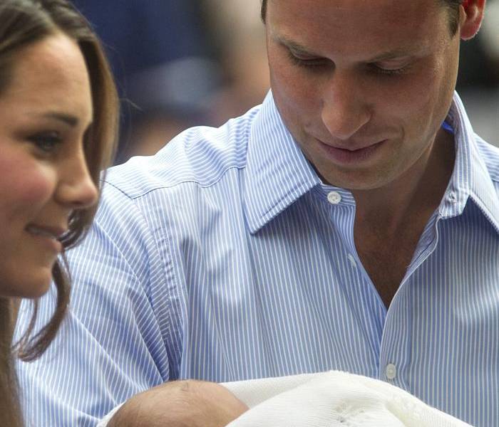 Las primeras fotos del 'bebé real'