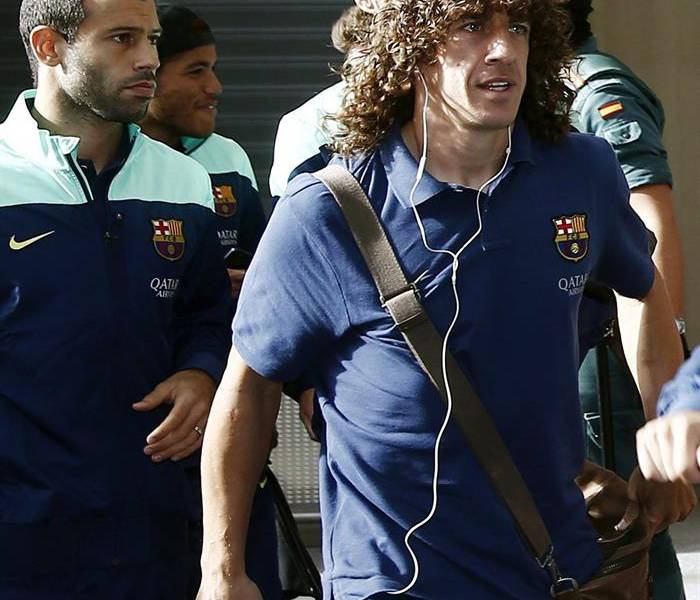 Puyol: "Llegamos con confianza y ganas"