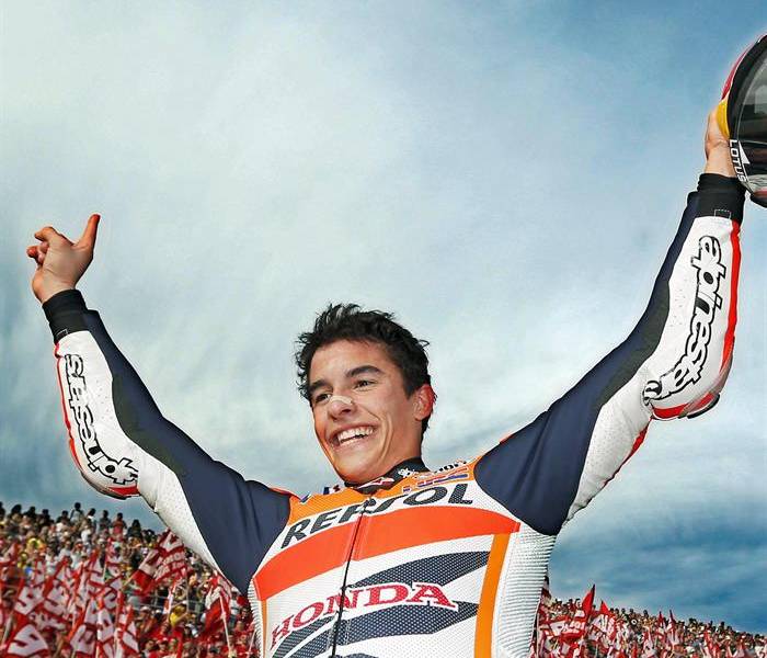 Marc Márquez se convierte en el campeón más joven en la historia del MotoGP