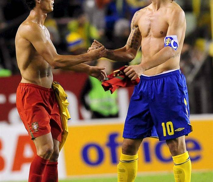 Ibrahimovic o Ronaldo, sólo puede ir uno al Mundial