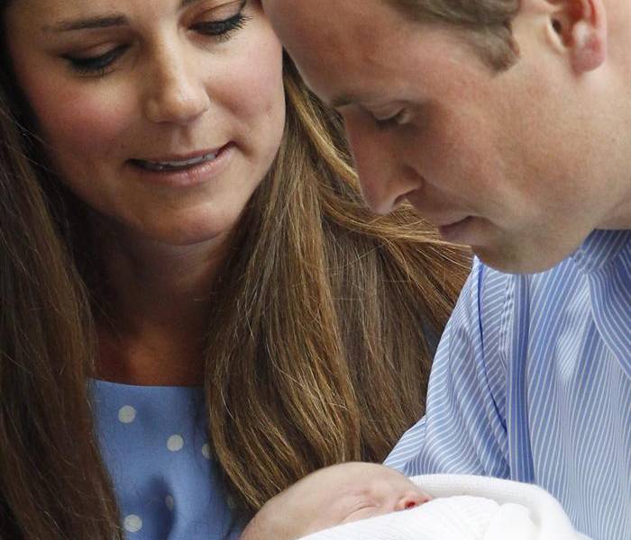 Las primeras fotos del 'bebé real'