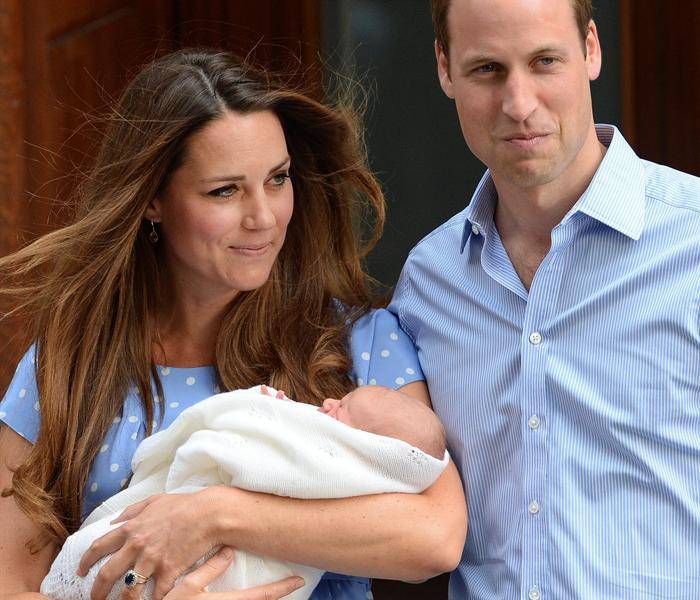 Las primeras fotos del 'bebé real'