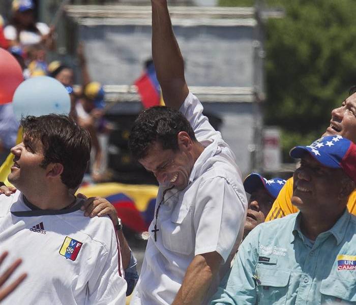 Capriles, el segundo intento del discurso alejado de los extremos
