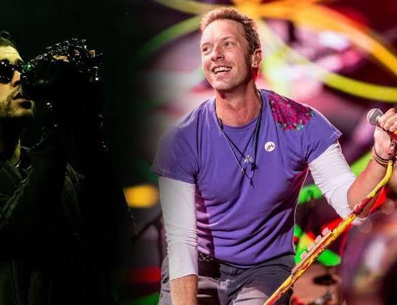 Bad Bunny, artista urbano y Crhis Martin, líder de Coldplay.