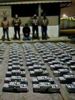 Foto referencial a incautación de droga en 2025