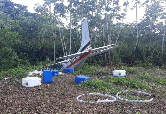 Avioneta se estrelló en San Lorenzo, Esmeraldas