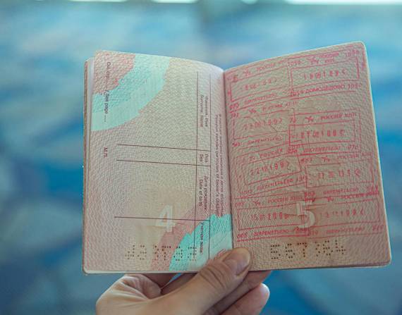 Imagen referencial para graficar una visa.