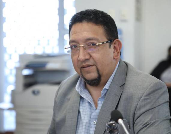 El legislador Virgilio Saquicela fue separado hoy de la bancada de Acuerdo Nacional este 7 de abril del 2022.