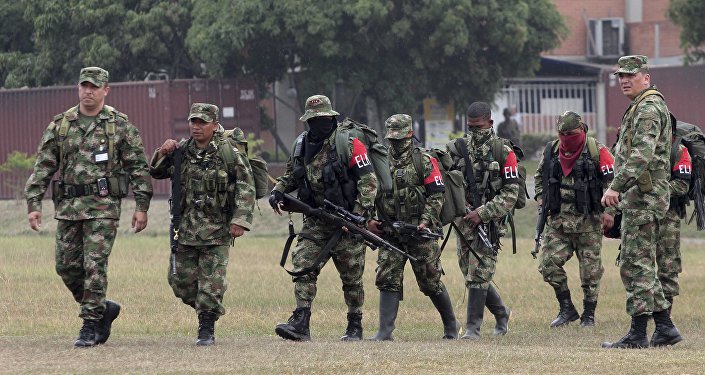 Autoridades de Colombia capturan a un jefe del Ejército de Liberación Nacional