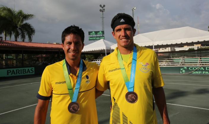 Ecuador ganó el dobles ante Barbados