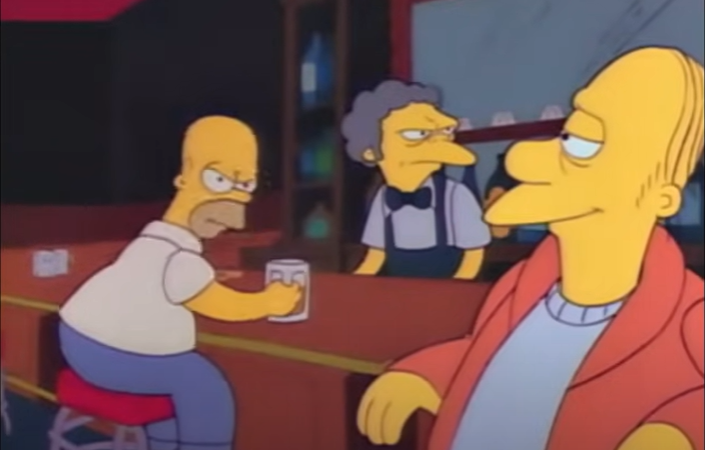 Los Simpson despiden a un personaje de la serie