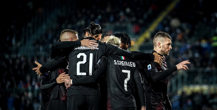 El Milan continúa su buena racha con un triunfo en Brescia