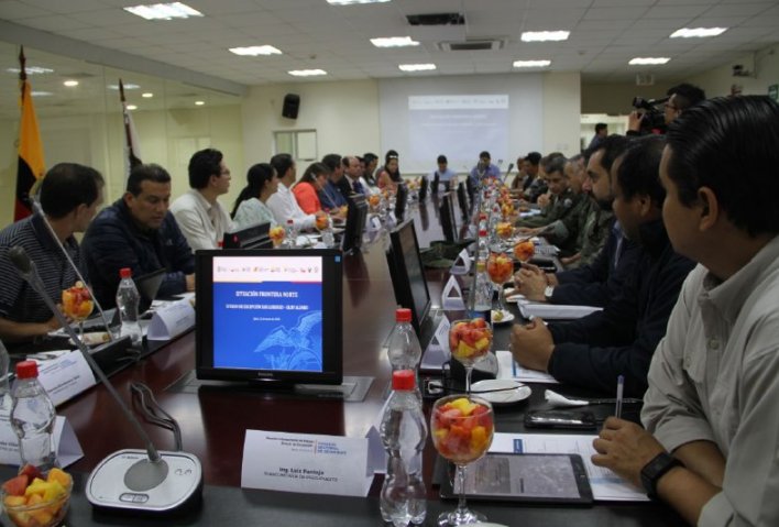 Se desarrolla Gabinete de Seguridad en Esmeraldas