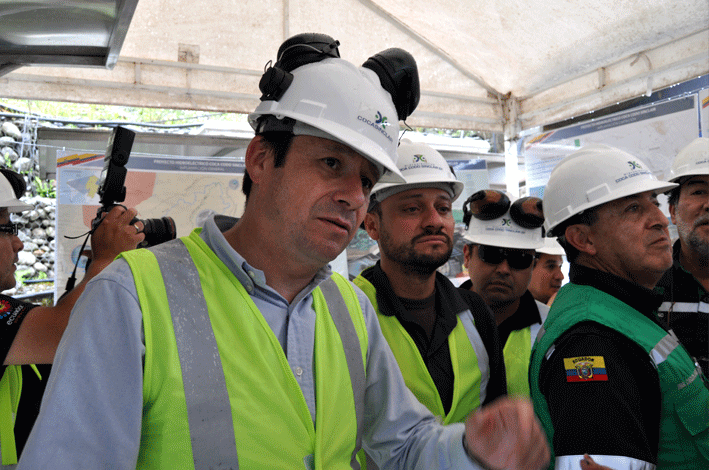 Ecuador en busca de inversiones y de ejemplos de minería responsable en Chile