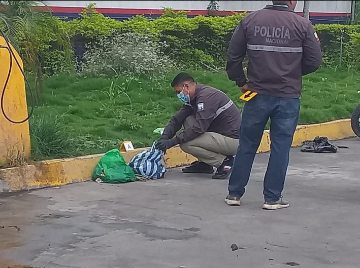 Una cabeza humana fue encontrada en una gasolinera de Naranjito, Guayas