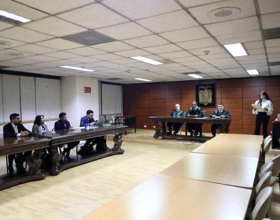 Audiencia de juicio contra expolicía en el caso González y otros.