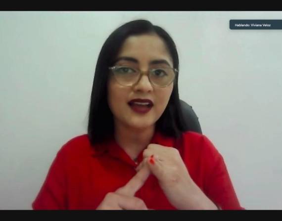 Ponencia de la asambleísta Viviana Veloz, interpelante del juicio político contra el Consejo de la Judicatura.