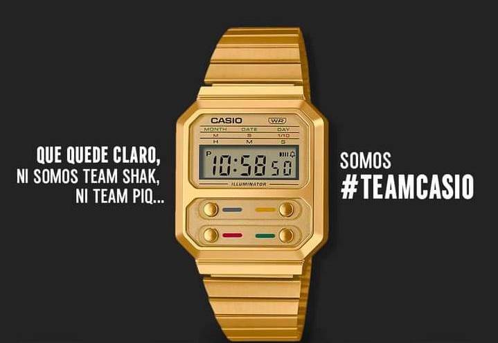 CASIO responde a Gerard Piqué: La marca de relojes reacciona a viral transmisión del exfutbolista