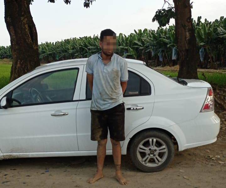 Alias Centella, vinculado a secuestros extorsivos y asesinatos, fue capturado en Babahoyo