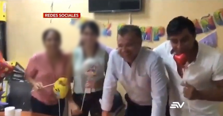Video revela relación entre Salcedo y exgerente de hospital del IESS