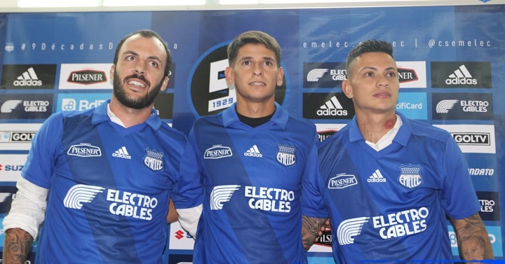 Los nuevos refuerzos de Emelec arribaron a Ecuador