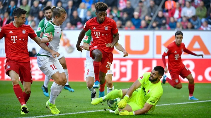 Bayern y Augsburgo no pasan del empate en Alemania