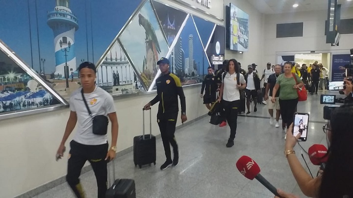 BSC arribó a Guayaquil tras su clasificación