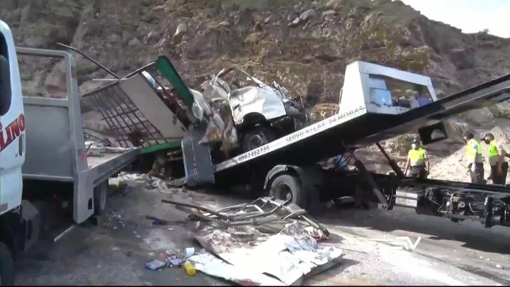 Tres fallecidos tras accidente en vía Pelipeo - Penipe