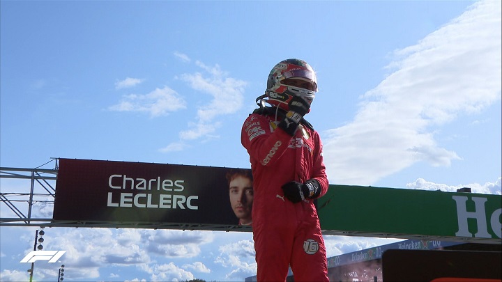 Leclerc se queda con el Gran Premio de Italia de F1