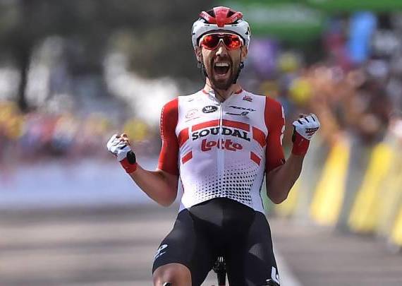 El ciclista belga se impuso al italiano Davide Gabburo (Bardiani-CSF) y el español Jorge Arcas (Movistar Team) los cuales ocuparon el segundo y tercer puesto respectivamente.