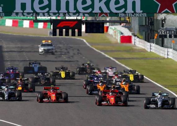 La Fórmula 1 definió la salida para este domingo 27 de marzo. Red Bull y Ferrari partirán en las primeras posiciones.
