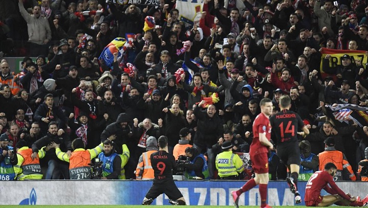 Estudio relaciona el Liverpool-Atlético con 41 muertes por coronavirus