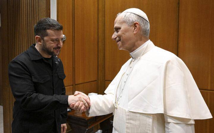 Trump, Zelensky y líderes europeos celebraron la oferta del Papa de acoger el diálogo entre Rusia y Ucrania