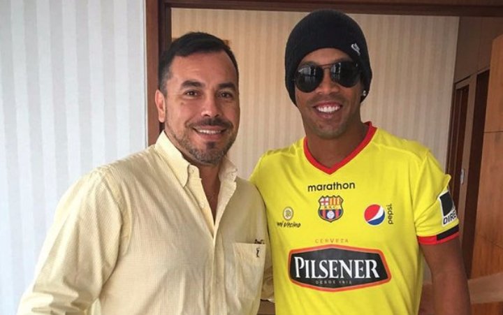 Ronaldinho agradece el cariño de Guayaquil en redes sociales
