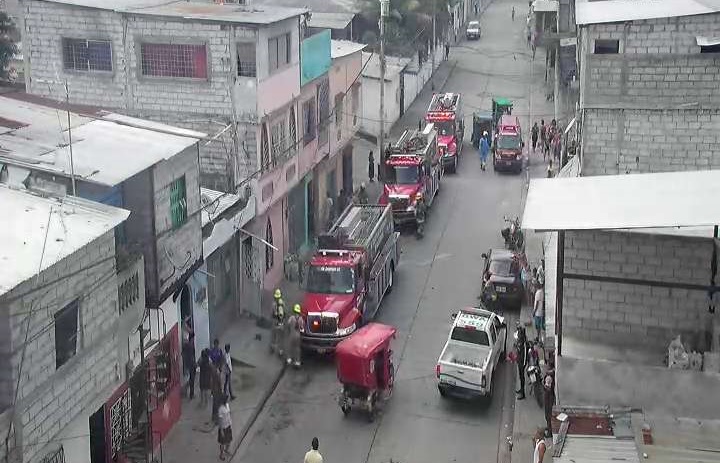Otra clínica clandestina se incendió en el sur de Guayaquil