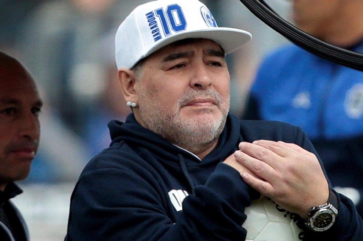 Maradona se despidió de Gimnasia con un sentido mensaje