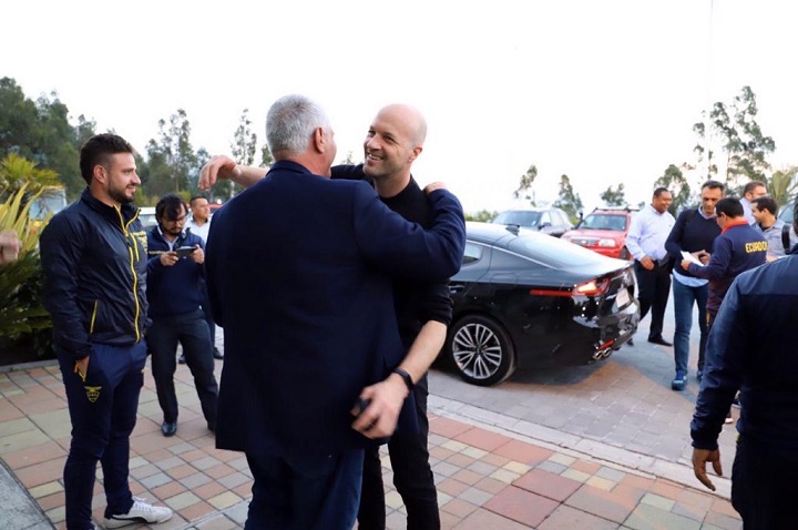 Jordi Cruyff arribó a Ecuador