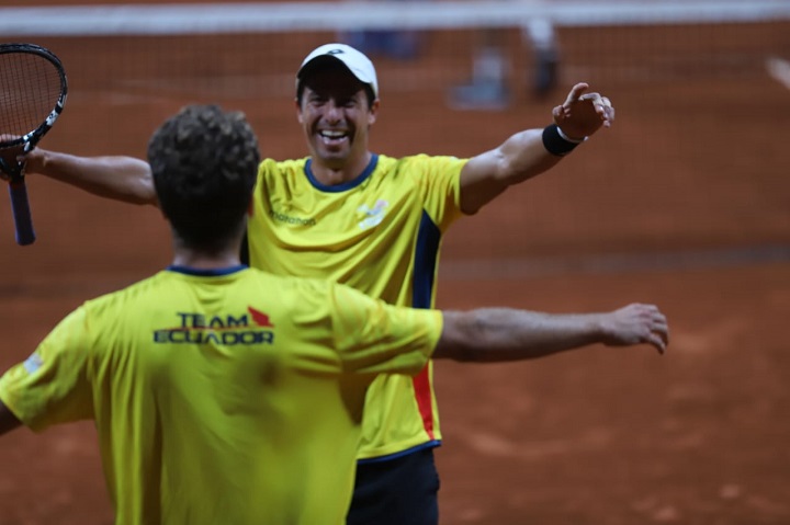 Oro para Ecuador en dobles masculinos