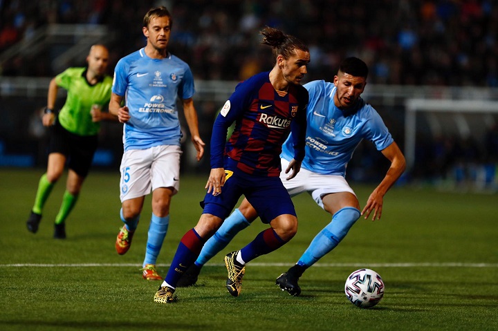 Griezmann salva al Barça en Copa del Rey