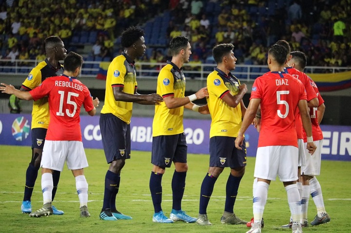 Sub-23 de Ecuador empieza el Preolímpico con derrota