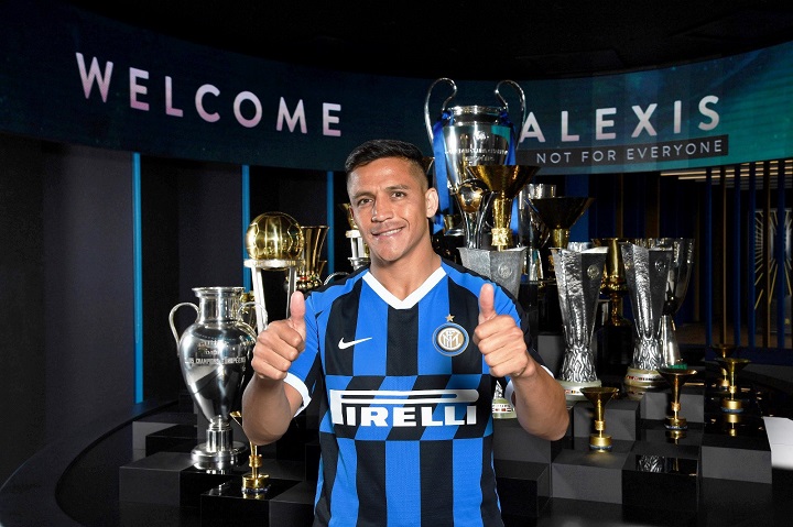 El Inter presentó oficialmente a Alexis Sánchez