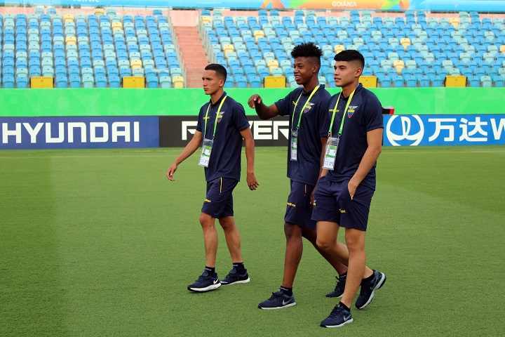 Ecuador Sub-17 reconoció estadio para su debut mundialista