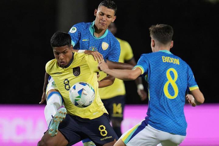Jeremy Arévalo, en su paso por Ecuador sub 20.