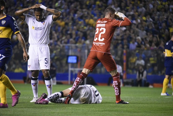 &#039;Chavo&#039; Cruz y su impactante lesión de tobillo ante Boca
