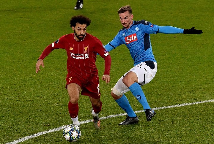 Liverpool y Napoli empatan y esperarán a la última jornada