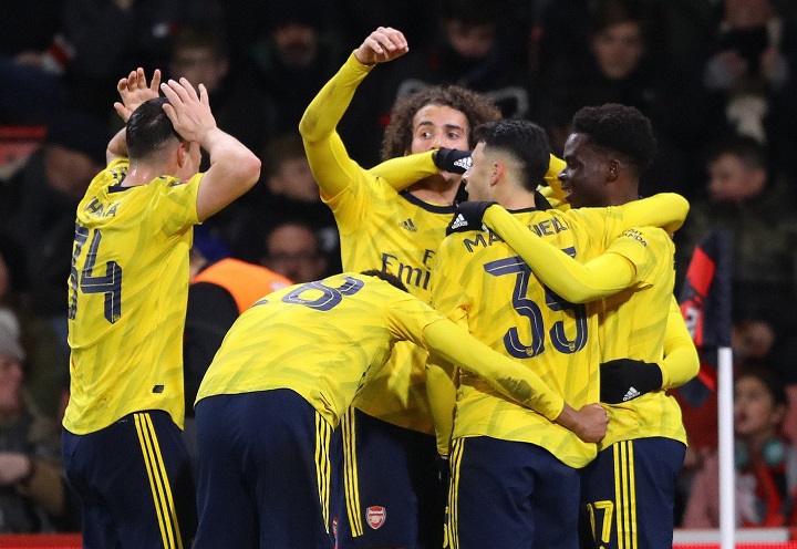 Arsenal gana al Bournemouth y avanza a octavos de la FA Cup