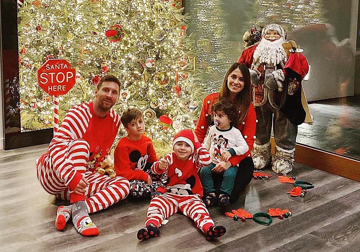 La vestimenta navideña de Messi que revolucionó las redes